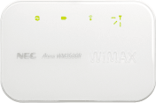WiMAX Wi-Fiモバイルルーター（AtermWM3500R）
